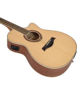 DIMAVERY AW-420 Western guitar, Sapele,nature