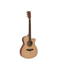 DIMAVERY AW-420 Western guitar, Sapele,nature