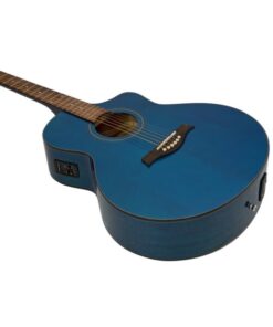 DIMAVERY STW-50 Western Guitar,blau