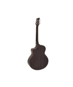 DIMAVERY STW-50 Western Guitar,brown