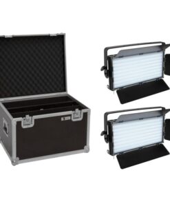 EUROLITE Set 2x LED PLL-480 QCL Panel + Case