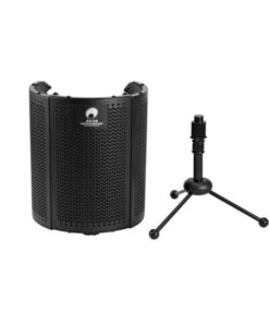 OMNITRONIC AS-04 Desk-Microphone-Absorber System, foldable incl. tripod