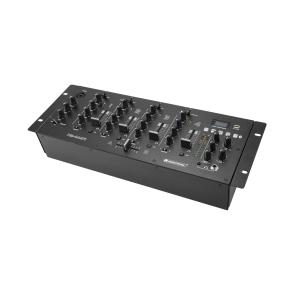 OMNITRONIC PM-444Pi 4-Channel DJ Mixer with Player & USB Interface