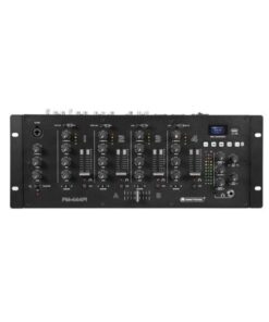 OMNITRONIC PM-444Pi 4-Channel DJ Mixer with Player & USB Interface