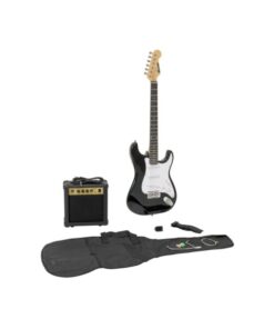 DIMAVERY EGS-1 Electric guitar set, black