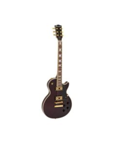 DIMAVERY LP-700 E-Guitar, burgundy
