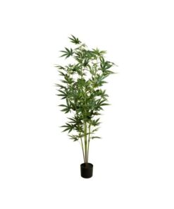 EUROPALMS Cannabis-plant,textile, 150cm