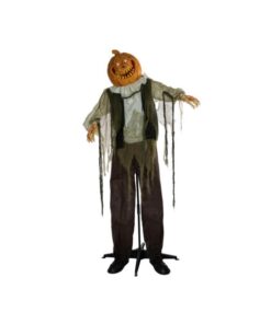 EUROPALMS Halloween Figure Pumpkin Man, animated, 170cm