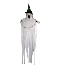 EUROPALMS Halloween Ghost, hanging, animated, 183cm
