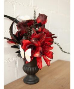 EUROPALMS Halloween Table Deco, Roses, 28cm
