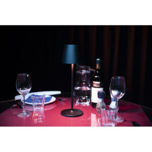 EventLITE Table-SW Lampada LED a batteria WW-NW IP54 con dimmer touch - colore bianco
