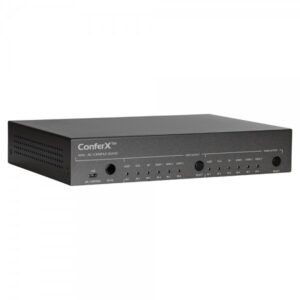 6x2 ConferX Matrice switcher multi formato. Input VGA, HDBaseT, HDMI, DisplayPort e uscite HDB