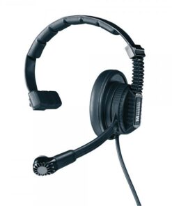 (94-6128) Cuffia intercom singolo padiglione 50 mW, microfono dinamico, peso 240 gr, XLR 4 poli FV