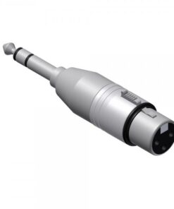 Adattatore XLR femmina - 6.3MM JACK maschio bilanciato - BASIC
