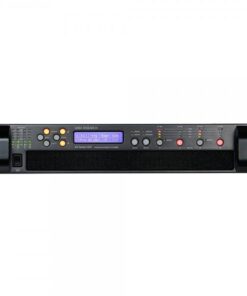 Amplificatore 4 canali 2500w/2 ohm, 2500w/4 ohm, 1500w/8 ohm, DSP integrata, ingressi AES3