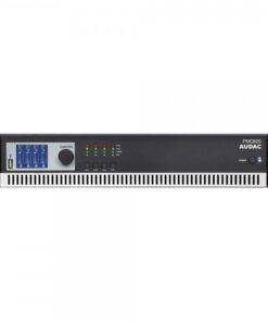 Amplificatore 4 canali classe D, 4 x 600 watt linea 100 volt, con processore DSP WAVEDYNAMICS