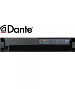 Amplificatore 8 canali 750w/2 ohm, 750w/4 ohm, 750w/8 ohm, DSP, ingressi AES3 e DANTE, Phoenix