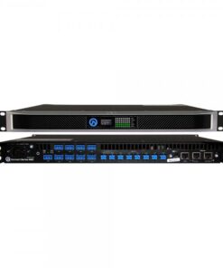 Amplificatore 8 canali 80 watt per canale a 4/8 ohm - 70/100 volt, DSP integrata, IoT, WiFi, Dante