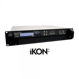 Amplificatore/Controller 4 canali, 2 unità rack, peso ridotto, 4 x 3000w/4 ohm, 96KHz DSP.