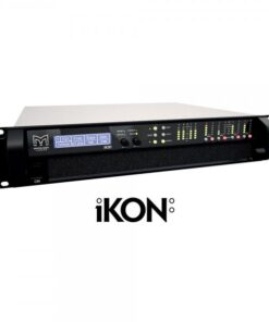 Amplificatore/Controller 8 canali, 2 unità rack, peso ridotto, 8 x 1250w/4 ohm, 96KHz DSP.