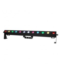 Barra a led wash 12 LED (quad-color RGBA) 7W, (500 mA), controllati individualmente in DMX