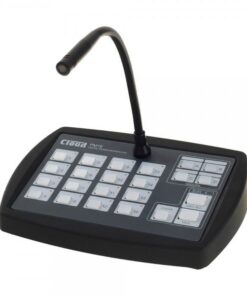 Base microfonica Paging, digitale e analogica, 16 zone, Zone Grouping e Remote Triggers