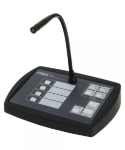 Base microfonica Paging, digitale e analogica, 4 zone, Zone Grouping e Remote Triggers