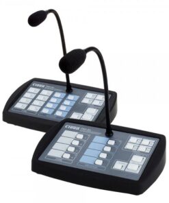 Base microfonica Paging e Digital Message Announcers, SD Card/MP3 player, 4 zone