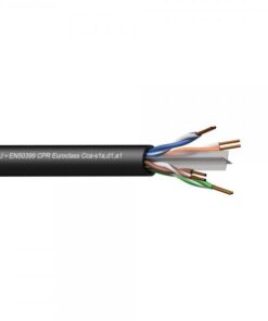 Cavo CAT6 - U/UTP - solid 0.25mm² 23AWG - EN50399 CPR Euroclass Cca - s1a,d1,a1 - CONTRACTOR