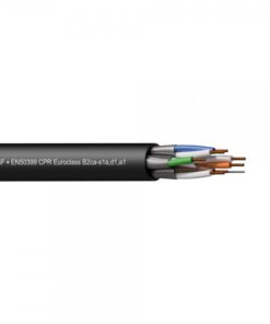 Cavo CAT6A - U/FTP - solid 0.25mm² 23AWG - EN50399 CPR Euroclass B2ca - s1a,d1,a1 - CONTRACTOR