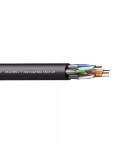 Cavo CAT6A - U/FTP - solid 0.25mm² 23AWG - EN50399 CPR Euroclass Dca - s2,d1,a1 - CONTRACTOR
