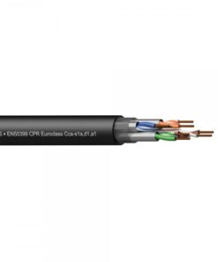 Cavo CAT7 - S/FTP - solid 0.25mm² 23AWG - EN50399 CPR Euroclass Cca - s1a,d1,a1 - CONTRACTOR