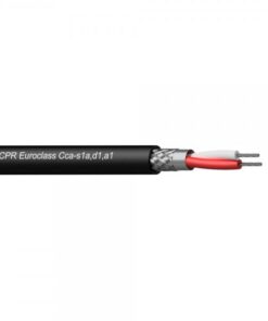 Cavo DMX/AES - 2 x 0.34 mm² - 22 AWG - EN50399 CPR Euroclass Cca - s1a,d1,a1 - CONTRACTOR