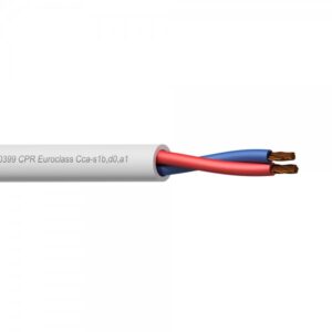 Cavo diffusori - 2x2.5mm² AWG13 - EN50399 CPR Euroclass Cca - s1b,d0,a1 - CONTRACTOR