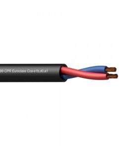 Cavo diffusori - 2x4mm² AWG11 - EN50399 CPR Euroclass Cca - s1b,d0,a1 - CONTRACTOR
