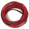 Cavo diffusori (rosso/nero) 18GA, lunghezza 5 metri