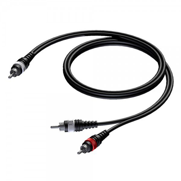 Cavo segnale RCA maschio - 2 x RCA maschio - BASIC