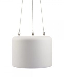 Contenitore per montaggio in sospensione dei diffusori serie CS, cavi inclusi, colore bianco