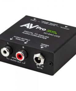 Convertitore audio Digital to Analog Audio (Toslink/Coax/2CH)