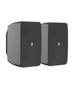 Coppia diffusore amplificato + passivo 2 vie 5” LF, 2x40 watt, ingressi bilanciati