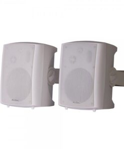 Coppia diffusore amplificato + passivo 3 vie 5” LF, 2x40 watt, remote