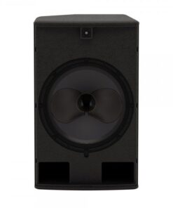 Diffusore compatto full range, 1x15 coassiale dispersione differenziale, amplificato.