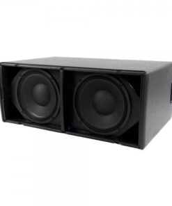Diffusore sub bass compatto, 2x10 reflex, 131dB peak.
