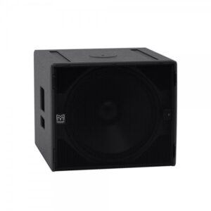 Diffusore sub woofer 1x18, 135 dB max SPL, amplificato, DANTE network.