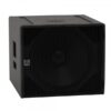 Diffusore sub woofer 1x18, 47Hz – 150Hz ±3dB, -10dB @ 41Hz. 138dB peak. Marine grade.