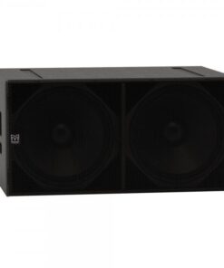 Diffusore sub woofer 2x18, 35Hz – 150Hz ±3dB, -10dB @ 30Hz. 143dB peak.