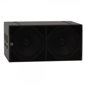 Diffusore sub woofer 2x18, 35Hz – 150Hz ±3dB, -10dB @ 30Hz. 143dB peak.