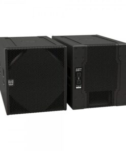 Diffusore sub woofer dispersione cardioide, 1x15 + 1x12 doppio canale.