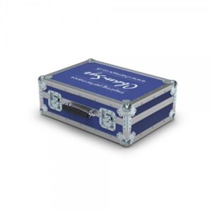 Flight case per console MagicQ Compact MQ70 e MQ50 - Colore blu