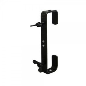 Gancio C-clamp per tubo con diametro 50 mm, lunghezza 230 mm, WLL 50 kg, colore nero